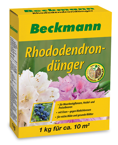 Beckmann szerves-ásványi növénytáp rododendronhoz, azáleához, hortenziához és áfonyához
